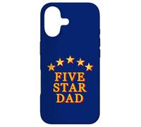 Custodia per iPhone 17 Divertente festa del papà a cinque stelle