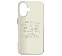 Custodia per iPhone 17 Divertente gatto Tomcat Kitty Whiskers Feline Emozioni
