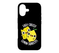 Custodia per iPhone 17 Divertente gioco di parole Easy Cheesy Lemon Squeezy