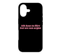 Custodia per iPhone 17 Divertente Idk Come flirtare ma possiamo discutere Yapper Y2k