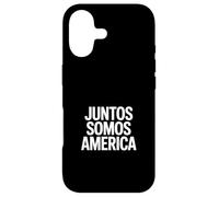 Custodia per iPhone 17 Divertente Juntos Somos America dicendo unità latina
