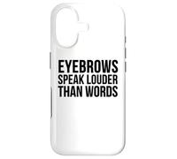 Custodia per iPhone 17 Divertente: le sopracciglia parlano più forte delle parole