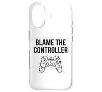Custodia per iPhone 17 Divertente maglietta regalo per videogiochi, con scritta "Blame The Controller"