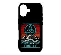 Custodia per iPhone 17 Divertente nodo Trinity per gli amanti della natura mistica