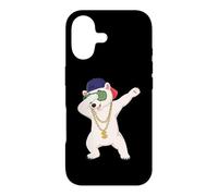 Custodia per iPhone 17 Divertente orso polare che danza, regalo per uomini, donne, ragazzi e ragazze