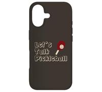 Custodia per iPhone 17 Divertente Pickleball Let's Talk Pickleball