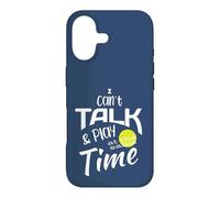 Custodia per iPhone 17 Divertente Pickleball Talk and Play per il giocatore di Pick
