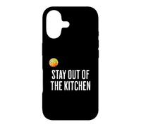 Custodia per iPhone 17 Divertente Pickleball Uomo Donna Rimani Fuori dal Giocatore Cucina