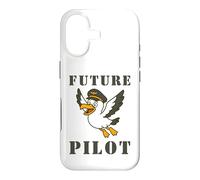 Custodia per iPhone 17 Divertente regalo per studenti di volo di Albatross Future Pilot Aviator
