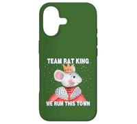 Custodia per iPhone 17 Divertente schiaccianoci Team Rat King We Run This Town Christmas