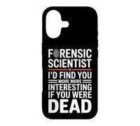 Custodia per iPhone 17 Divertente scienziato forense dicendo che ti trovo di più