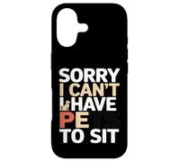 Custodia per iPhone 17 Divertente Sorry I Can't I Have Pets To Sit Pet Sitter