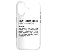 Custodia per iPhone 17 Dizionario dello skateboarder Amante dello skateboard