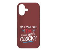 Custodia per iPhone 17 Do I Look Like I'm On The Clock Funny Workplace Humor