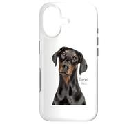 Custodia per iPhone 17 Doberman Camicia Doberman Pinscher Dog Mom Dad Love Pet Puppy