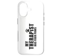 Custodia per iPhone 17 Dog Mom Dad Therapy Pet Lover - Il mio terapista ha quattro zampe