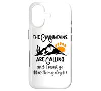 Custodia per iPhone 17 Dog Mountains are Calling I Must Go Hiking Dogs Take a Hike