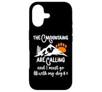 Custodia per iPhone 17 Dog Mountains are Calling I Must Go Hiking Dogs Take a Hike