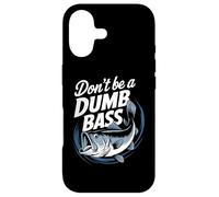 Custodia per iPhone 17 Don’t Be A Dumb Bass Funny Fishing Lover