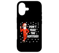 Custodia per iPhone 17 Don't Feed The Hipsters Padre Natale Xmas Ugly Christmas