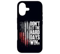 Custodia per iPhone 17 Don'T Let The Hard Days Win Motivational Inspirational Quote