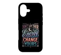 Custodia per iPhone 17 Don't Let Their Energy Change Yours Protezione della pace