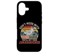 Custodia per iPhone 17 Don't Mess With Auntiesaurus You'll Get Jurasskicked Auntie