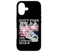 Custodia per iPhone 17 Don't Poke the California Bear Republic California Resist US
