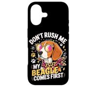 Custodia per iPhone 17 Don't Rush Me My Beagle Comes First Dog Lover
