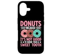 Custodia per iPhone 17 Donuts Because It's Not Good To Ignore Your Sweet Tooth