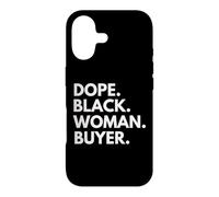 Custodia per iPhone 17 Dope Black Woman Buyer Black History Month Afroamericano