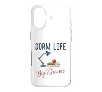 Custodia per iPhone 17 Dorm Life Big Dreams Desk Lamp College Student Motivation