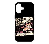 Custodia per iPhone 17 DOT ATHLON CHAMPION UNDEFEATED IN EVERY LIVING ROOM