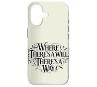 Custodia per iPhone 17 Dove c'è una volontà, c'è un proverbio che dà potere