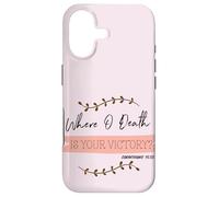 Custodia per iPhone 17 Dove O morte è la tua vittoria? Corinzi 15:55 Pasqua