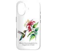 Custodia per iPhone 17 Dove vanno i colibrì, la felicità cresce per gli amanti della natura