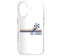 Custodia per iPhone 17 DR Congo Soccer 2026 Tifosi Congolesi Retro Vintage