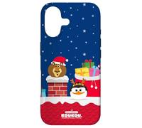 Custodia per iPhone 17 DreamWorks KouKou Rooftop Christmas Delivery