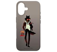 Custodia per iPhone 17 DreamWorks The Bad Guys 2 Mr. Wolf Front & Back Faux Pocket