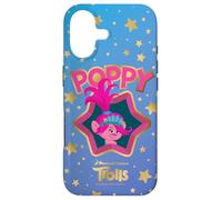 Custodia per iPhone 17 DreamWorks Trolls Poppy Star Power Portrait