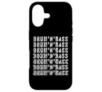 Custodia per iPhone 17 Drum n Bass arte - House Techno Acidcore Dubstep EDM rave