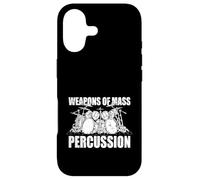 Custodia per iPhone 17 Drummer Armi di Massa Percussione Big Drum Set Kit Cartoon