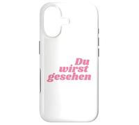 Custodia per iPhone 17 Du wirst gesehen - Positive Affirmations