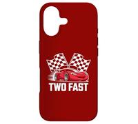 Custodia per iPhone 17 Due Fast 2nd Birthday Cute Race Sports Car Design