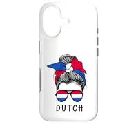 Custodia per iPhone 17 Dutch Girl Dutch Heritage Netherlands Flag