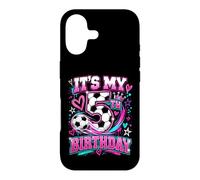 Custodia per iPhone 17 È il mio quinto compleanno Soccer Ball Girl