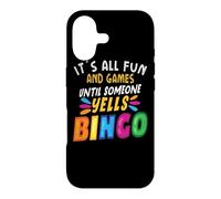 Custodia per iPhone 17 È tutto divertimento e giochi finché qualcuno non urla il gioco di bingo di bingo
