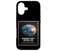 Custodia per iPhone 17 Earth Day Aprile 22 Vintage Globe Design Protect Our Planet