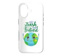 Custodia per iPhone 17 Earth Day Don't Trash Your Future Uomo Donna Ragazzo Ragazza Bambino