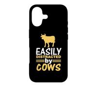 Custodia per iPhone 17 Easily Distracted By Cows Funny Cow Lover Animal Lovers